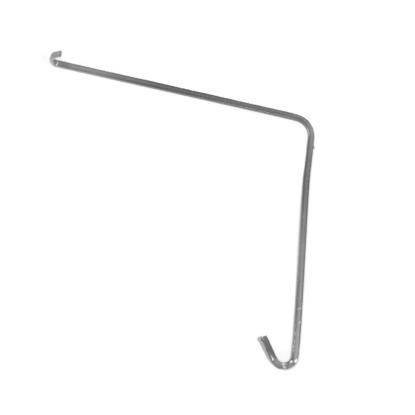 Benders sidefalseclips til 1K, 38 x 73 mm, alu-zink - 250 stk.
