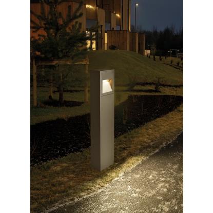 Norlys Namsos LED pullert, stor, IP65, grafit