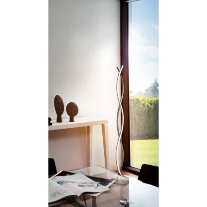 EGLO LASANA 2 LED gulvlampe, H142 cm, krom