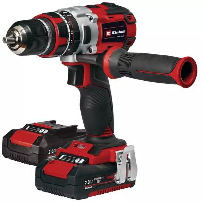Einhell TP-CD 18 Li-i BL slagbore-/skruemaskine, 18 V, med 2 x 2,0 Ah batteri og lader Einhell TP-CD 18 Li-i BL slagbore-/skruemaskine, 18 V, med 2 x