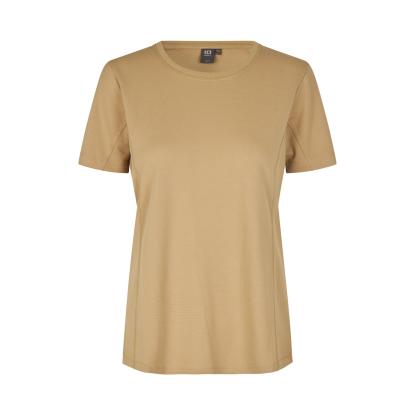 ID 0529 T-shirt, lyocell, dame, sand