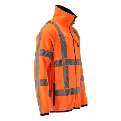 MASCOT ACCELERATE SAFE fleecetrøje med lynlås, hi-vis orange
