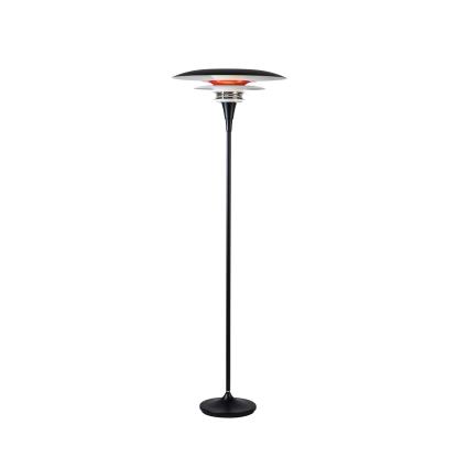 Belid Diablo gulvlampe, Ø50 cm, H149,2 cm, E27, mat sort/rød