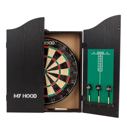 My Hood dart skab pro med pile, sort - 50 x 63 x 8,5 cm