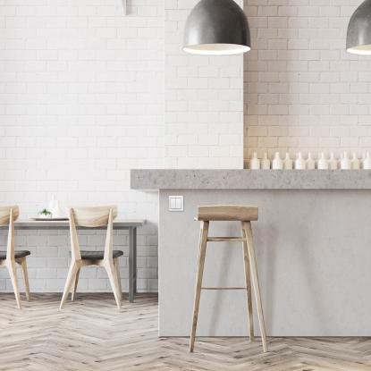 Jumitech trådløs lysdæmper med batteri til Philips Hue, 1 modul, hvid