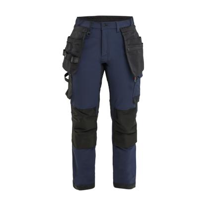 Blåkläder 7121 dame håndværker buks 4-vejs stretch, mørk marineblå/sort