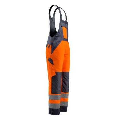 MASCOT SAFE LIGHT Gosford overall med knælommer, hi-vis orange/mørk marine