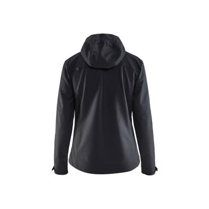 Blåkläder 4919 dame softshell jakke, sort/sølv