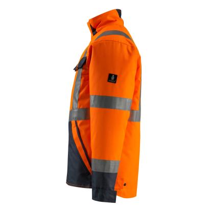 MASCOT SAFE LIGHT Penrith vinterjakke, hi-vis orange/mørk marine