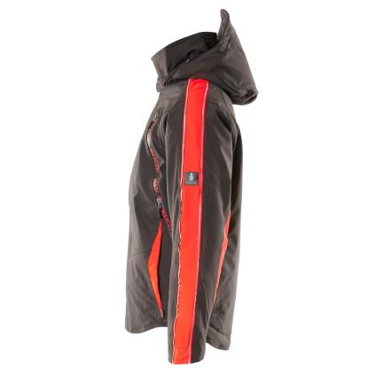 MASCOT HARDWEAR Tolosa vinterjakke, mørk antracit/hi-vis rød
