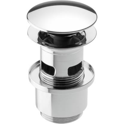 Damixa komplet push-open bundventil, Ø63 mm, 1 1/4", krom
