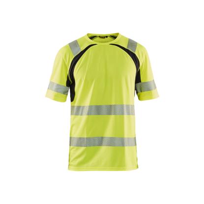Blåkläder 3397 high vis UV t-shirt, hi-vis gul/sort