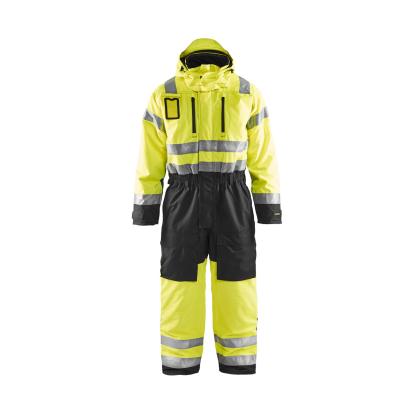 Blåkläder 6763 high vis vinter kedeldragt, hi-vis gul/sort