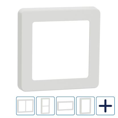 Lauritz Knudsen FUGA Base 63 designramme, hvid