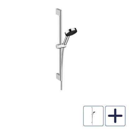 hansgrohe Pulsify Select S Relaxation EcoSmart brusesæt, Ø105 mm, 3-jet, krom