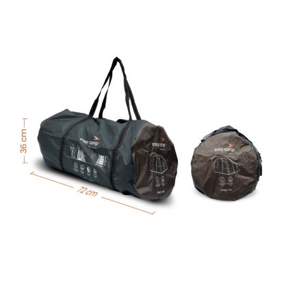 easy camp Senja 4 Air tunneltelt til 4 personer, brun
