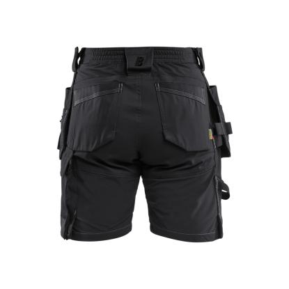 Blåkläder 7133 dame håndværker shorts med stretch, sort