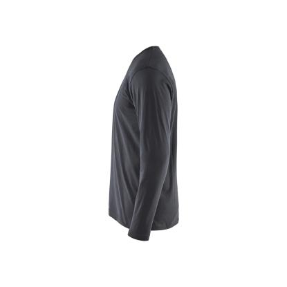Blåkläder 3500 t-shirt lang ærme, mørk grå