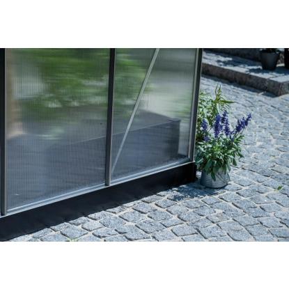 Halls Icon 6 drivhus 2,5 m², alu, 4 mm poly