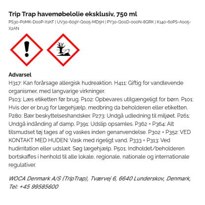 Trip Trap havemøbelolie eksklusiv, nyatoh - 750 ml
