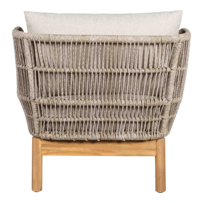 Terracina solseng med hynder, akacie, beige