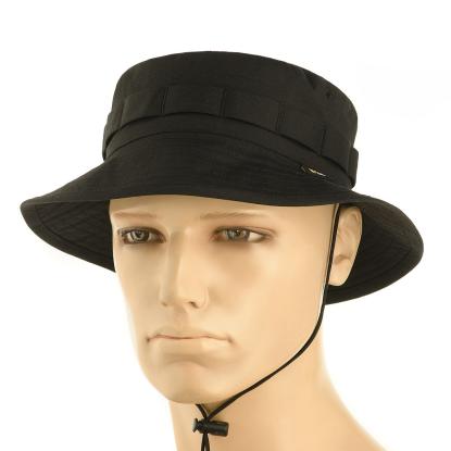 M-TAC Panama Boonie hat med rip-stop, sort