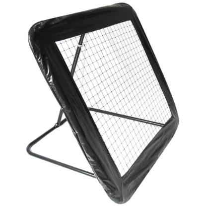 Rebounder, sort, 124 x 124 cm