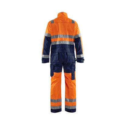 Blåkläder 6373 high vis kedeldragt, hi-vis orange/marineblå