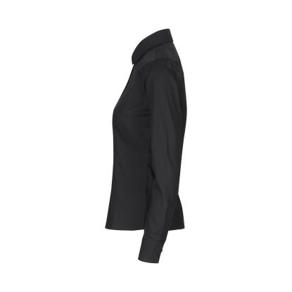 Seven Seas SS720 Fine Twill skjorte, modern, dame, sort
