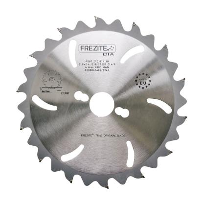 Frezite PCD savklinge til fibercement, Z14, Ø210 x 2,6 x 30 mm