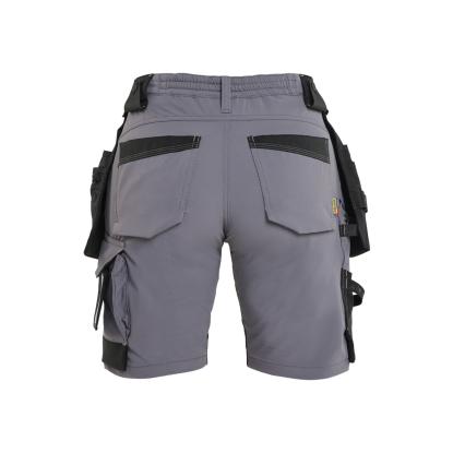 Blåkläder 7124 dame håndværker shorts 4-vejs stretch, mellemgrå/sort