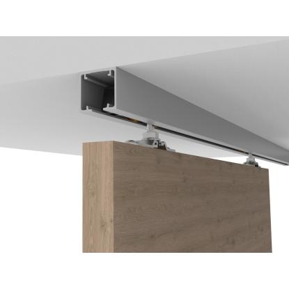 Habo SF-70 skydedørsbeslagsæt, elgalvaniseret