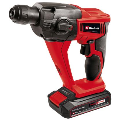 Einhell TE-HD 18 Li akku borehammer med kuffert, 2,5 Ah batteri og lader