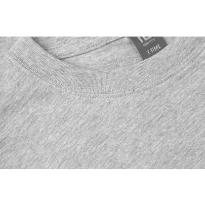 ID T-TIME® 0510 T-shirt, grå melange