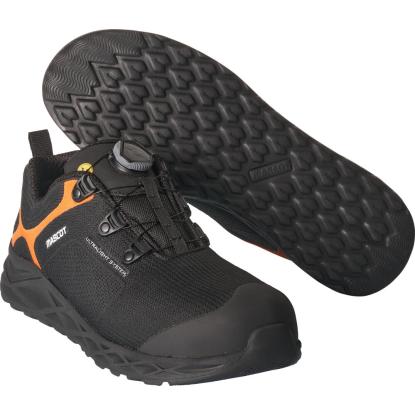 MASCOT FOOTWEAR CARBON sikkerhedssko, sort/hi-vis orange