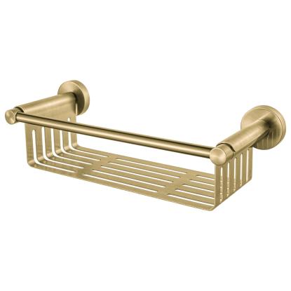 Haceka Kosmos brusehylde, 347 mm, børstet guld/rustfri stål