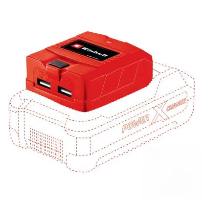 Einhell TE-CP 18 V Li USB powerbank med 2 indgange, uden batteri Einhell TE-CP 18 V Li USB powerbank med 2 indgange, uden batteri