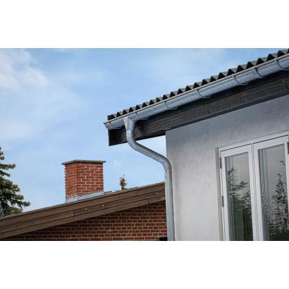 Plastmo Retro Zink tagrende, 3 meter