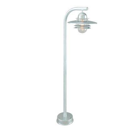 Norlys Oslo stolpelampe, E27, IP55, galvaniseret