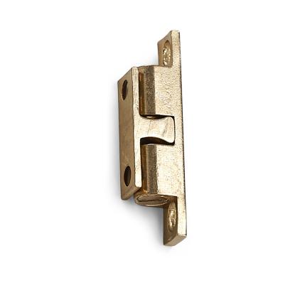 Habo 6945 kuglesnaplås, blank messing, 43 mm