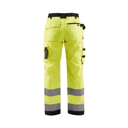 Blåkläder 7155 dame high vis buks, hi-vis gul/sort