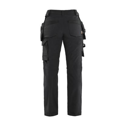 Blåkläder 7121 dame håndværker buks 4-vejs stretch, sort