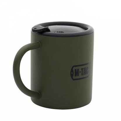 M-TAC termokrus med låg, 280 ml, olive