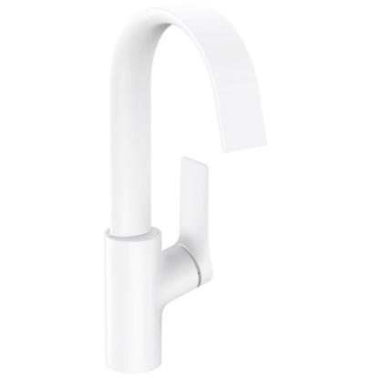 hansgrohe Vivenis 210 håndvaskarmatur med svingtud og bundventil, mat hvid