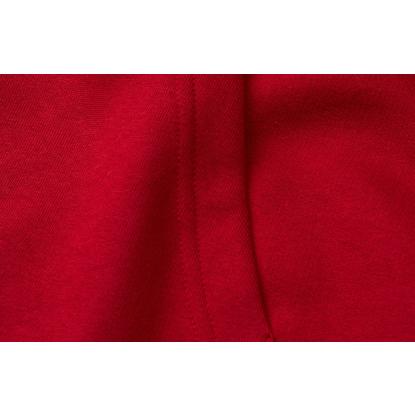 ID 0660 Soft hættetrøje med kængurulomme, unisex, rød