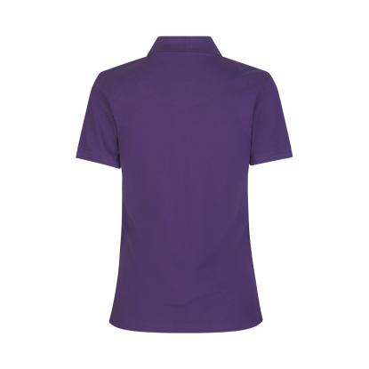 ID 0527 poloshirt med stretch, dame, lilla