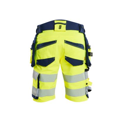 Blåkläder 1120 high vis shorts 4-vejs stretch, hi-vis gul/marineblå