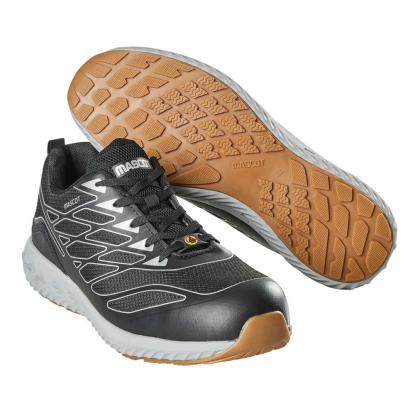 MASCOT FOOTWEAR MOVE sikkerhedssko, sort/sølv
