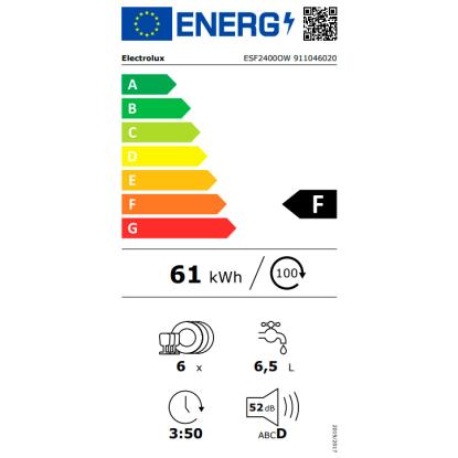Electrolux ESF2400OW bordopvaskmaskine