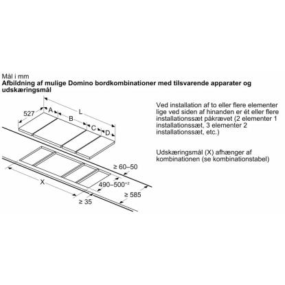 Bosch PXX375FB1E induktionskogeplade